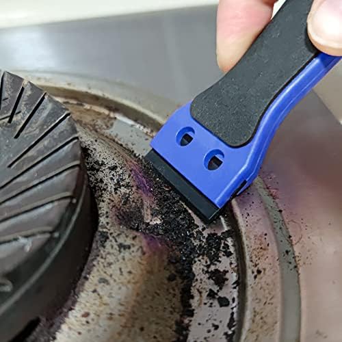 EHDIS 2pcs Plastic Razor Scraper 6-inch Long Handle Adhesive Remover Tool - Image 2