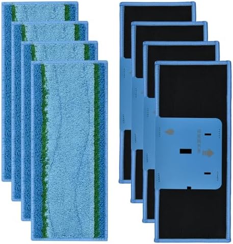 8 Pack Mop Pads for iRobot Braava Jet M6 Ultimate Robot Mop, Upgraded M6 Wet by DLAIMI