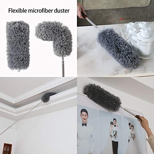 Midoneat Lambswool Duster with Extra Flexible Microfiber Head, Long - Image 4