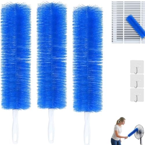 3 Counts Fan Cleaning Brush, Bendable Microfiber Head, Fan Cleaning Brush by Unknown