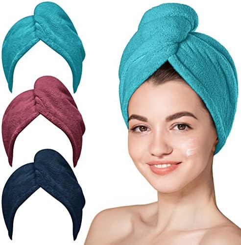 Hicober Microfiber Hair Towel Wrap by Hicober