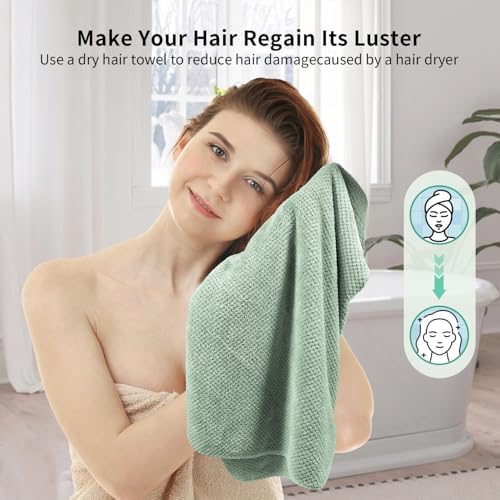 my novel things Large Microfiber Hair Towel - Image 5