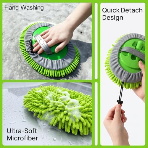 60" Car Wash Brush Kit - Image 5