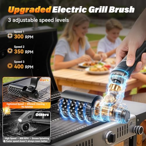 Electric Grill Brush for Outdoor Grill - Image 2