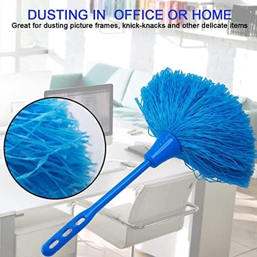 3 Pack Hand Grips Fluffy Microfiber Delicate Duster, Mini Washable Dusting Brush - Image 3