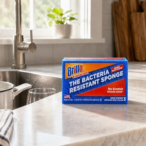 Brillo Estracell No Scratch Scrub Sponge - Image 7