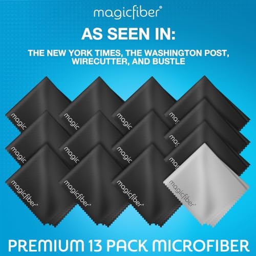 MagicFiber Microfiber Cleaning Cloth, Glasses Cleaner, Eyeglass Wipes - Image 3