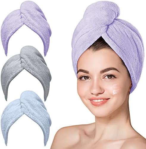 Hicober Microfiber Hair Towel Wrap by Hicober