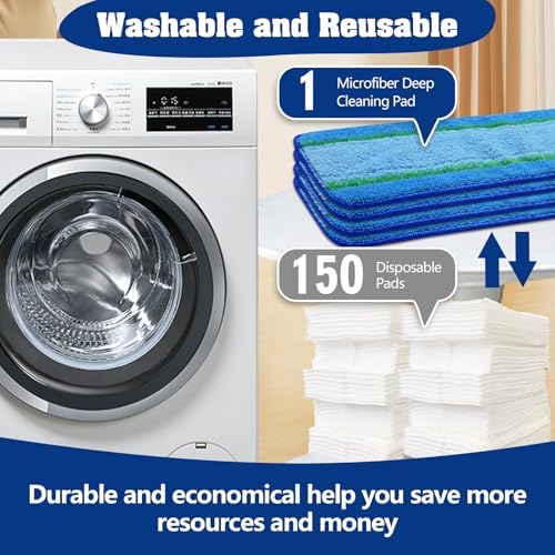 8 Pack 18Inch Deep Cleaning Replacement Pads Compatible - Image 6