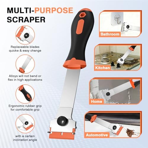 2 Pack Razor Blade Scraper Tool - Image 3