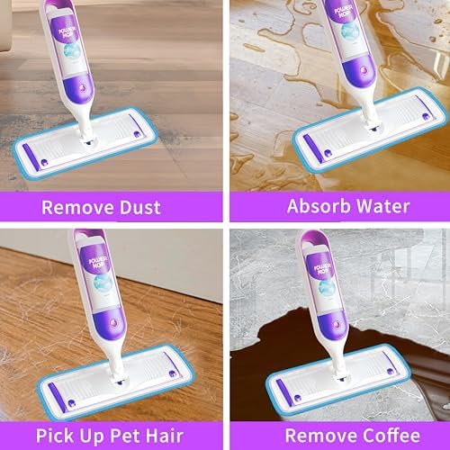 Reusable Power Mop Refill Pads for Swiffer Power Mop Starter Kit - Image 6