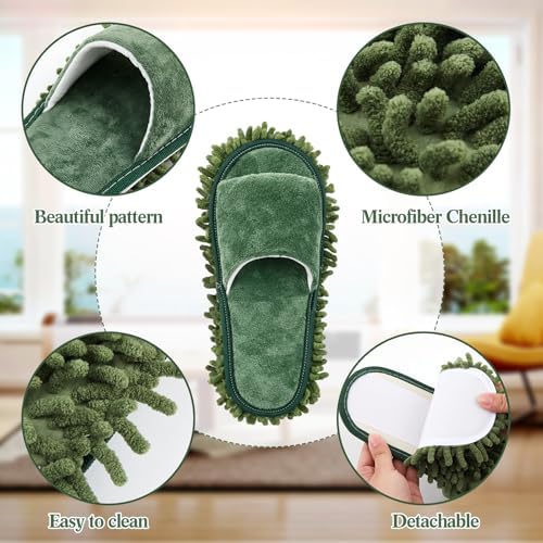 Jecery Microfiber Mop Slipper - Image 5