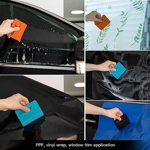 NEWISHTOOL Window Tint Tools PPF Squeegee Kit Soft Silicone Squeegee Set - Image 6