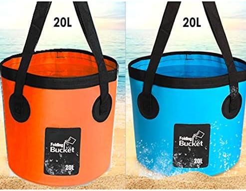MIZORLIE Collapsible Buckets, Camping Water Storage Container 5 Gallon Portable - Image 4