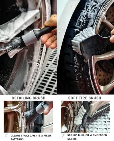 oesee 8PCS Pro Wheel Cleaning Kit - Image 5