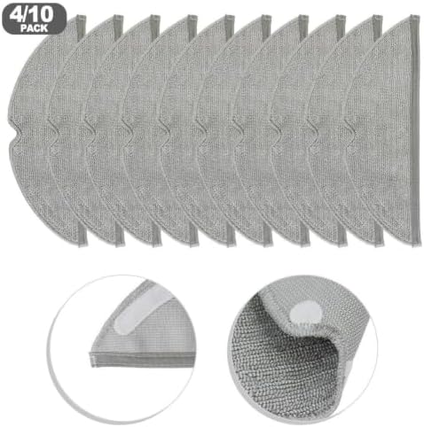 Microfiber Mop Pads For Mova E30 Pro/E30Pro Plus Robot Vacuum Cleaner - Image 6