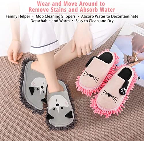 Detachable Dog Mop Slippers for Floor Dusting - Image 5