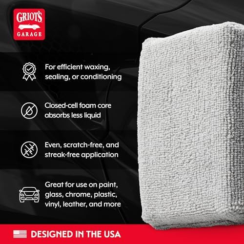 Griot's Garage 55498 Microfiber Applicator Pads - Image 3