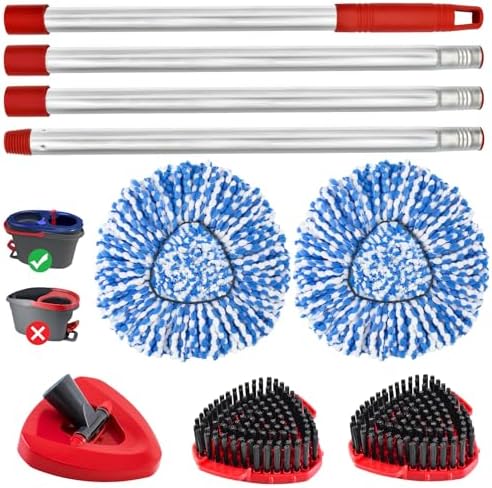 Spin Mop Replacement Head, Base by Heuihm
