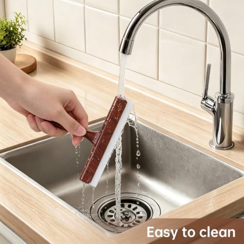 2Pack Silicone Squeegee for Shower Glass Door, Small Squeegee for Window - Image 6