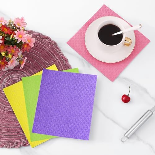 Homaxy Swedish Dishcloths for Kitchen, 10 Pack - Image 6