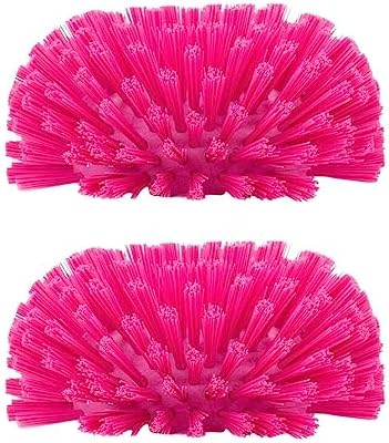 SPARTA Pink Heavy-Duty Tile Brush, Color-Coded and Handle Compatible by SPARTA