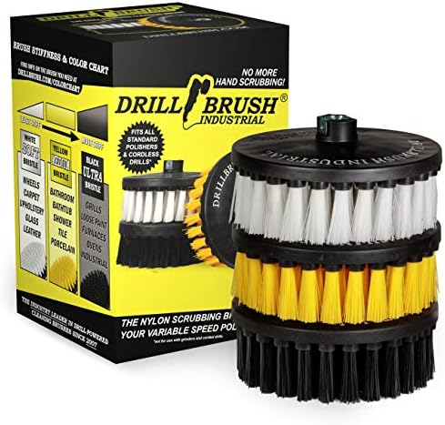 Drill Brush 7 Inch Variety Cleaning Kit by Drillbrush