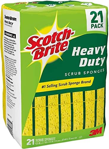 Scotch-Brite Heavy Duty Scrub Sponge by Scotch-Brite by Scotch-Brite