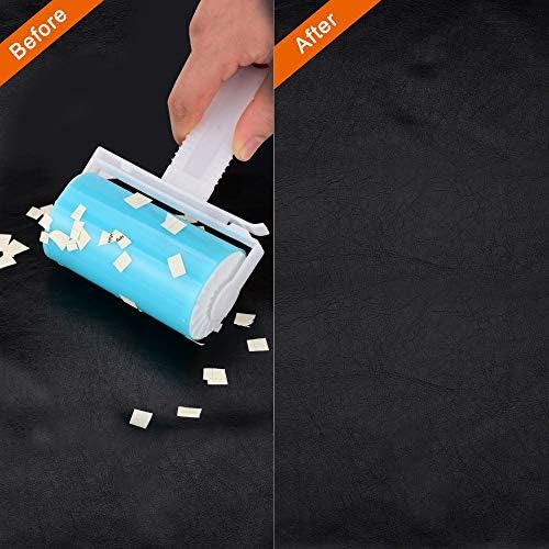 NUOBUT Reusable Sticky Lint Roller, 2 Large & 2 Mini, 4 Pack - Image 5