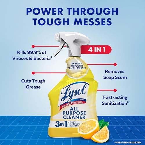 Lysol All Purpose Cleaner Spray, Disinfectant - Image 2
