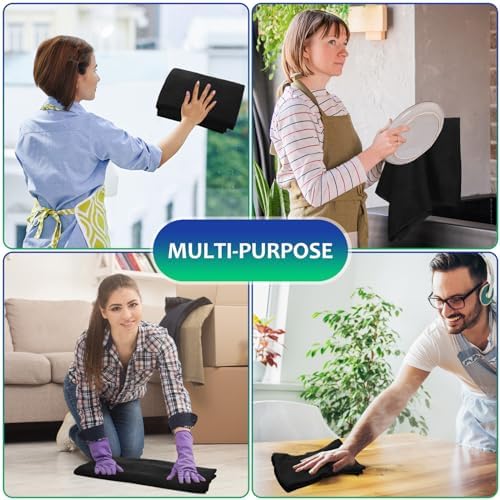 Newwiee 6 Pcs Extra Large Microfiber Cleaning Cloth - Image 6