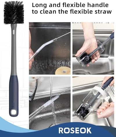 ROSEOK 2 in 1 Bottle Brush - Image 5