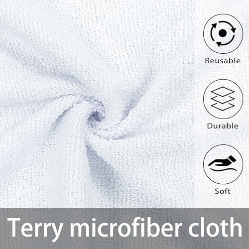 Greenfound Microfiber Cleaning Cloth Roll -80 Pack, Tear Away Towels, Reusable - Image 3