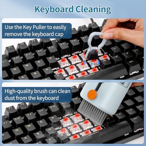 Keyboard Cleaner Laptop Cleaning Kit - 12 in 1 Computer Tech Cleaning Brush - Image 2
