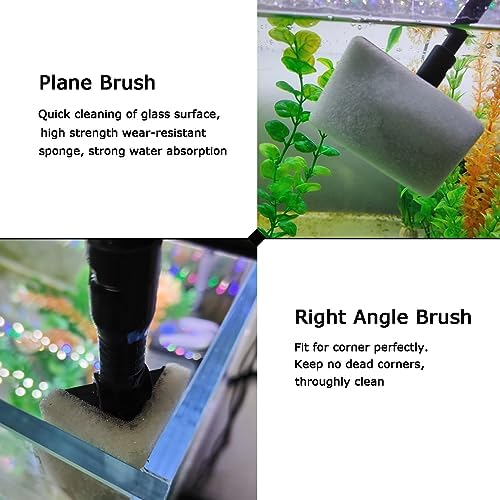 AQUANEAT 6 in 1 Fish Tank Cleaning Tools, Aquarium Cleaner Set - Image 3