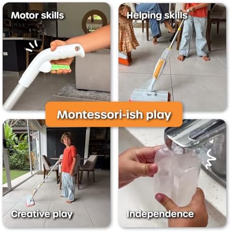 Quiggly Big Kid Toy Spray Mop - Image 6