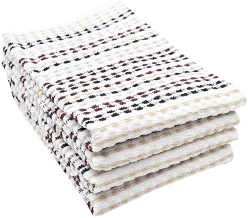 Ritz Pebble Bar Mop, Neutral Color, 4 Towel Set by RITZ
