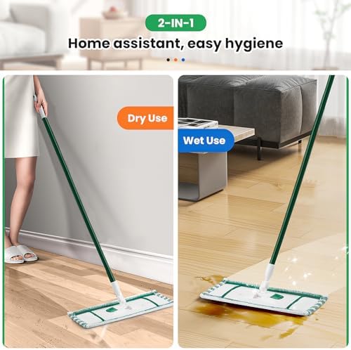 4 Pcs Microfiber Mop Pads Refills - Image 3