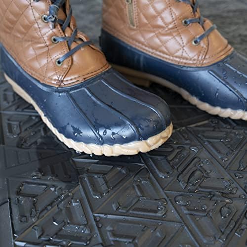 CLIMATEX Indoor/Outdoor Scraper Door Mat, Shoe and Boot Scraper Mat, Cleans Mud - Image 5