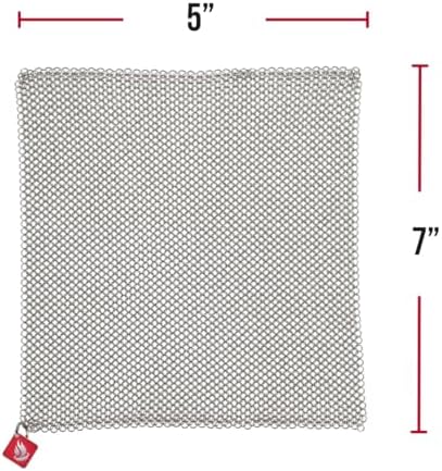 Knapp Made 7"x5" Chainmail Dishcloth - Image 3