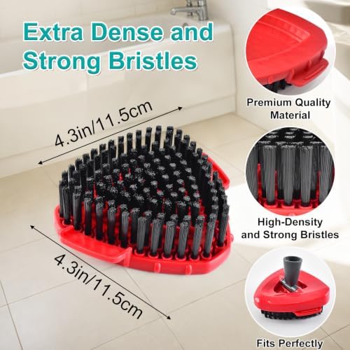 Upgraded Spin Mop Replace Scrub Mop Brush Compatible - Image 3