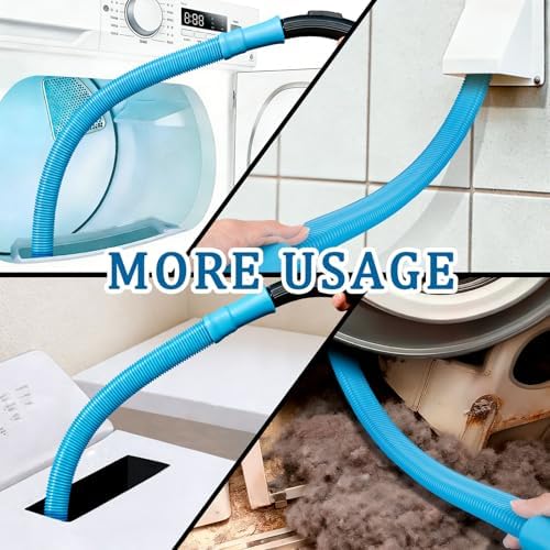 Dryer Vent Cleaner Kit with Universal Vacuum Hose Attachement Compatible with - Image 4