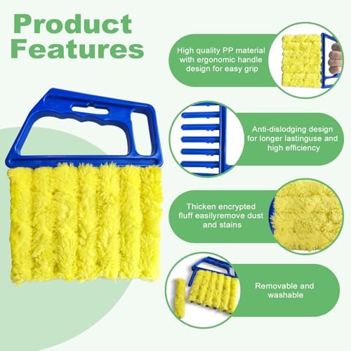 4Pcs Blind Cleaner Duster Tool Set - Image 3