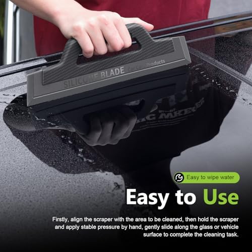 Car Window Squeegee, Silicone Squeegee - Image 5