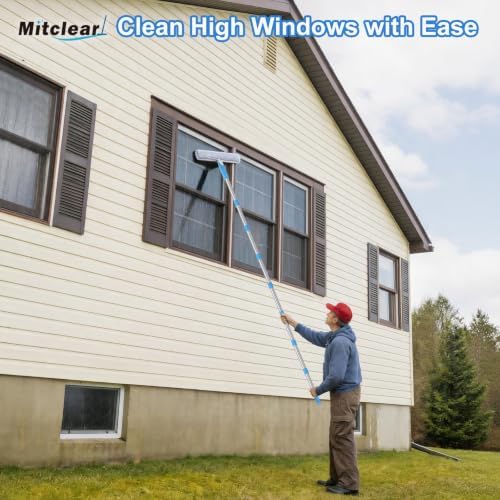 Mitclear 10 Feet Long Squeegee Window Cleaner Tool - Image 5