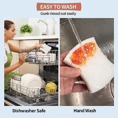 Natural Dish Sponge 24 Pack, Non-Scratch Scrub Sponge, Eco Multipurpose Kitchen - Image 7