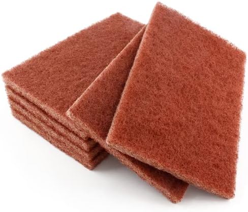 6 Pcs 4x6 Inch Medium Scuff Pads by HARSKIYER