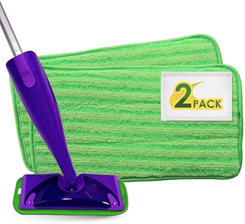 Turbo Mops Reusable Floor Mop Pads by TurboMicrofiber
