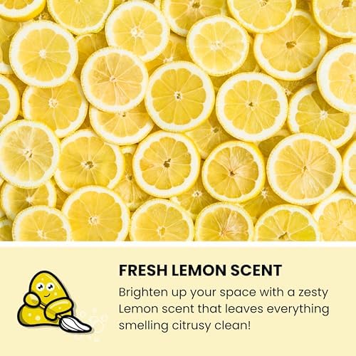 Slime Buddies Car Detailing Slime, Lemon 3 Pack, Reusable Dust Remover - Image 6