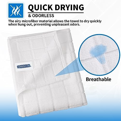 Hand Towels for Bathroom, 24 Pack 25''*15'' Microfiber Bath Hand Towels - Image 5